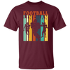 Retro Football Lineman Retro Offensive Defensive Player