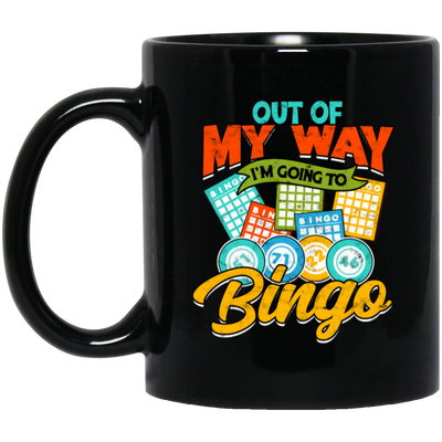 Out Of My Way I Am Going To Bingo, Retro Bingo Gift