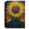 The Sun Tarot Card, Sunflower, Hyper Realistic, In The Style Of Vincent Van Gogh Picture