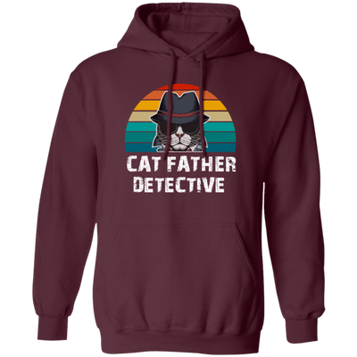 This Cat Father Detective Funny, Cat Lover Hoodie is perfect for the cat lover in your life. It features a unique design that brings the humor of a cat detective to the classic style of a hoodie. Plus, the comfortable hoodie material will keep your favorite person cozy during those chilly winter days.