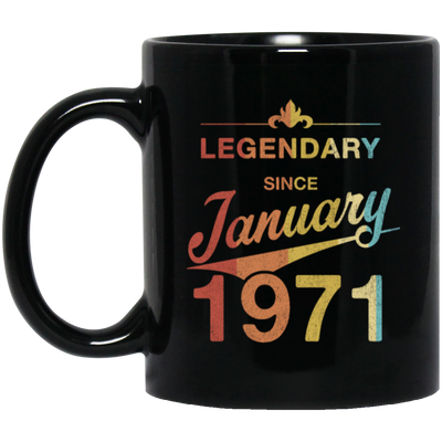 Retro Legendary Since January 1971, 50th Birthday Gift