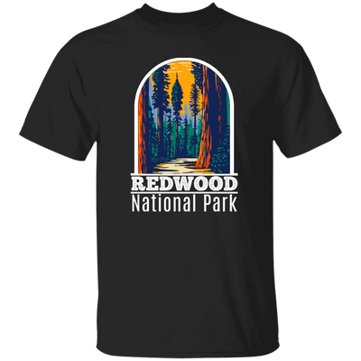 National Park Gift, Redwood Park Gift, Retro Redwood, Love National Parks Unisex T-Shirt
