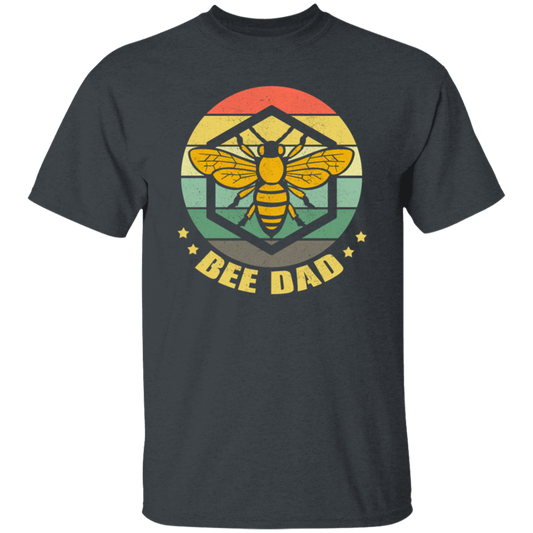 Retro Bee Dad Beekeeper, Beekeeping Honey Bees Unisex T-Shirt