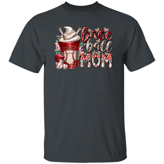 Gift For Mom, Mother's Day Gift, Best Mom Gift, Coffee Lover Gift, Best Baseball Lover Unisex T-Shirt