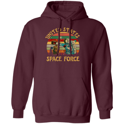 United States Space Force, Retro Space Pullover Hoodie