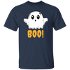 Ghost Boo Halloween, Horror Funny Saying, Love Halloween Unisex T-Shirt