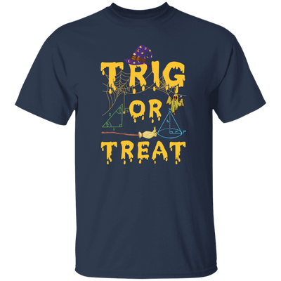 Funny Halloween Math Teacher Trig Or Treat Student Unisex T-Shirt
