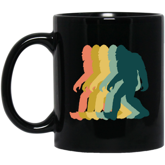 Vintage Bigfoot, Bigfoot Yeti Sasquatch Retro Design