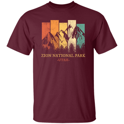 Retro Zion Park, National Park Lover, Best Zion Ever, Zion Mountain Gift Unisex T-Shirt