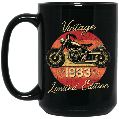 1983 Birthday Gift, Vintage Style, Motorbike Lover, Limited Edition