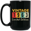 Vintage 1963 Gift, Born In 1963, Limited Edition Gift, 1963 Vintage