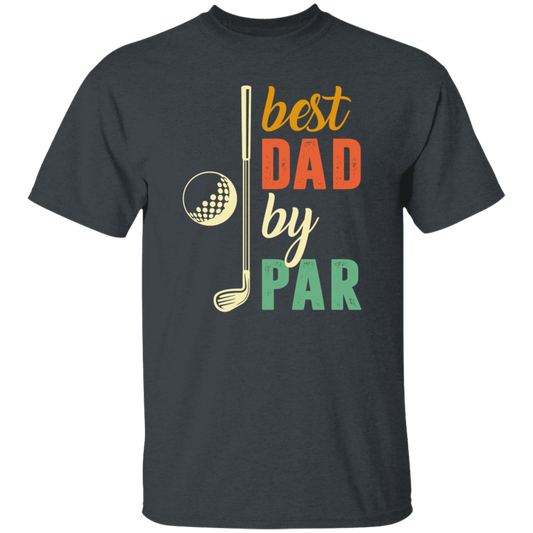 Retro Golf Best Dad By Par, Daddy of the year gift