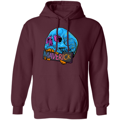 Cool Skull Maverrick, Colorful Maverick Design, Fashion Skull Gift