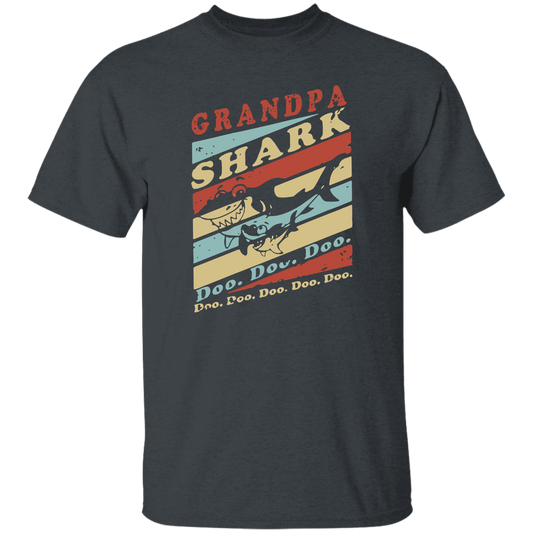 Grandpa Shark Doo Doo Love Shark Gift Funny Shark Gift