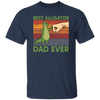 Ever Fathers Day Best Alligator Dad Fist Bump Vintage Unisex T-Shirt