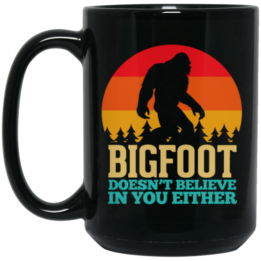 Bigfoot Sasquatch Believe Big Foot Gift, Bigfoot Vintage