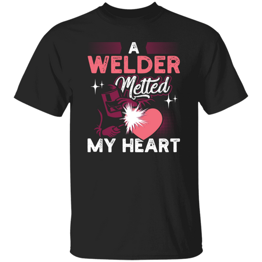 Love Welder, A Welder Melted My Heart, Gift For Melting Lover