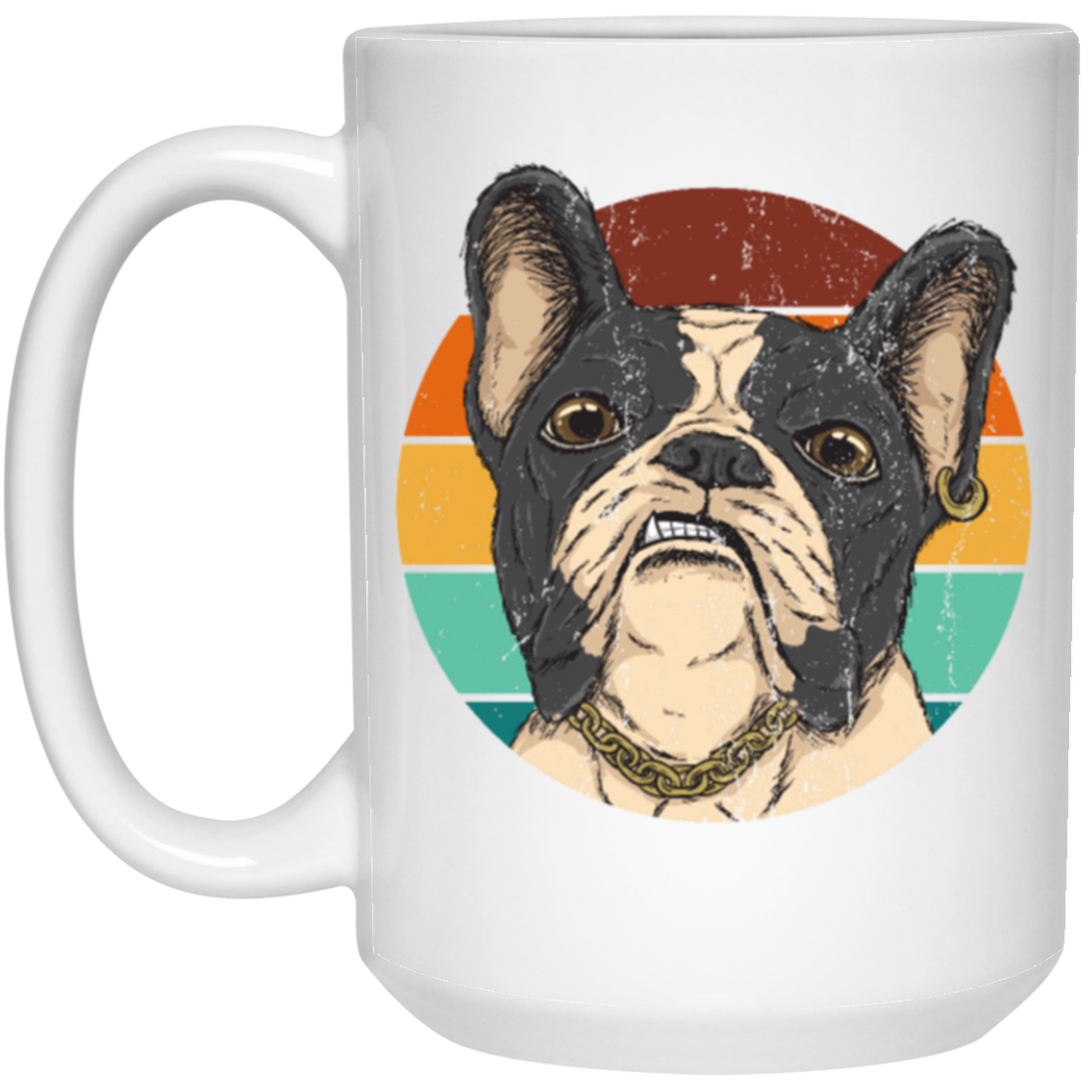 Retro Frenchie, Cute dog, French Bulldog, Dog Lovers, Vingtage Bulldog Gift