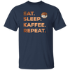 Saying Eat Sleep Coffee Repeat, Caffeine, Great Coffee Cappuccino Gift