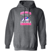 Unicorn Lover, Exhausted From Being Such A Freaking Awesome Caregiver Pullover Hoodie