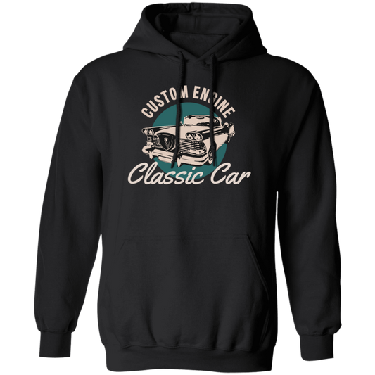 Custom Engine Classic Car, Classic Car, Muscle Car, Retro Classic Car Gift