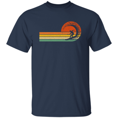 Retro Surfing Surf Beach Surfer Gift Vintage Wave Unisex T-Shirt