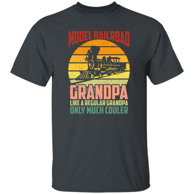 Model Railroad Grandpa, Train Loving Locomotive, Retro Locomotive