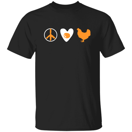 Chicken Peace Love - Free Range Love