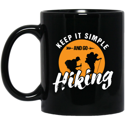 Hiking And Outdoors Gift, Retro Hiker Couple