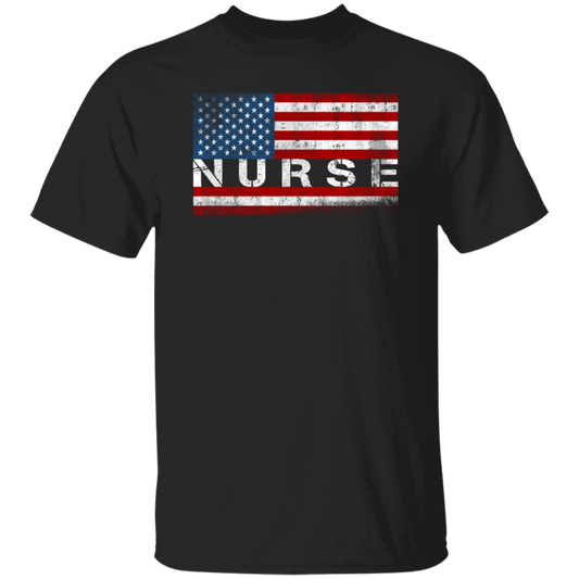 Proud Nurses American Flag Nurse Be To Husband