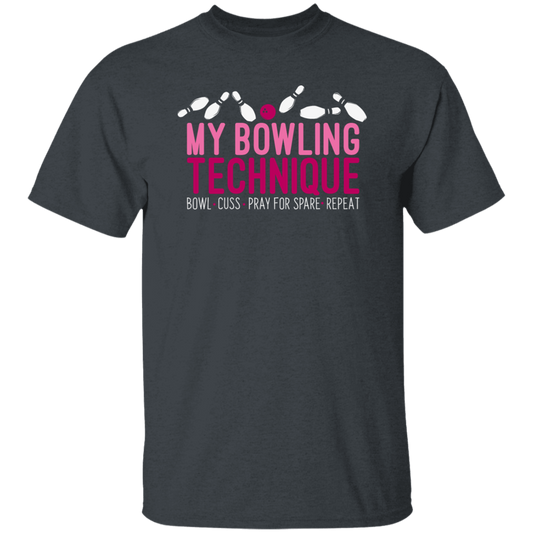 My Bowling Technique Funny Bowling Bowler Unisex T-Shirt