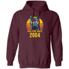 Funny Cats Awesome Since 2004 Birthday Gift Pullover Hoodie