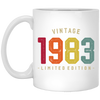 Vintage 1983, Limited Edition, Limited 1983 Gift, Birthday Gift