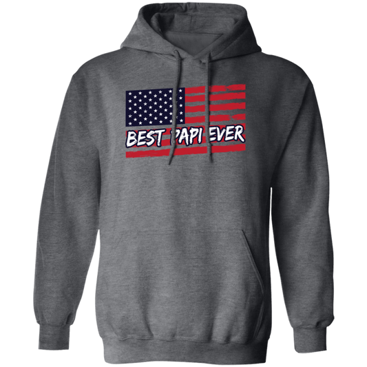 Best papi ever Vintage, American US Flag Grandpa