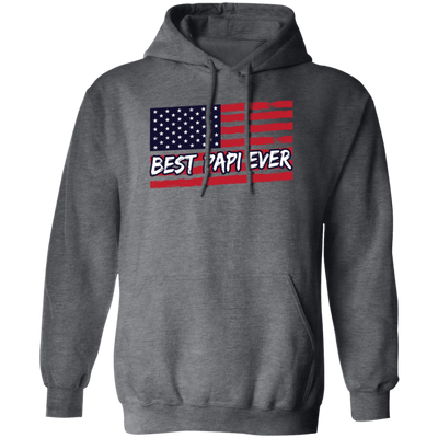 Best papi ever Vintage, American US Flag Grandpa