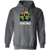 Go Hiking Gift, Weekends Are For Hiking, Retro Hiking Lover, Mountain Love Pullover Hoodie