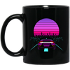 Auto 80s Gift Design Titled Retro Wave Sport Black Mug