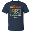 Vintage 1983, Original 1983 Retro Style, 1983 Birthday Gift