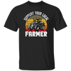 Farming Love Gift, Support Your Local Farmer, Best Farmer Lover, Retro Farm Gift Unisex T-Shirt