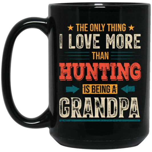 Hunting Being A Grandpa, Retro Grandpa Gift