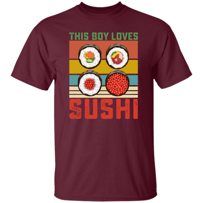 Sushi Lover, Japanese Food Love Gift, Retro Sushi Lover Gift, Best Japanese Unisex T-Shirt