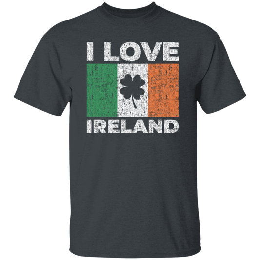 I Love Ireland Flag Lucky Shamrock Irish, Perfect irish gift