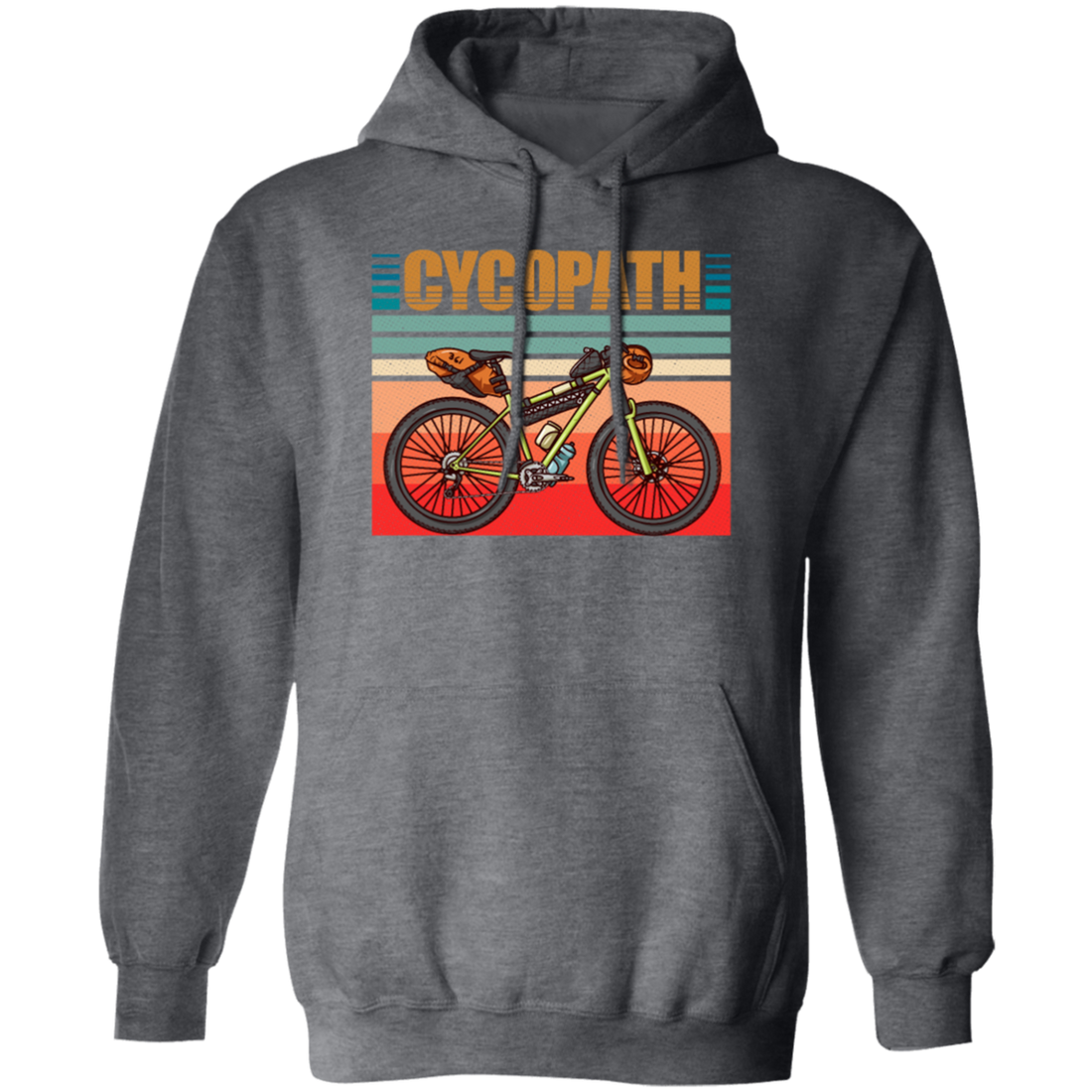 Retro Cycopath Funny Vintage Bicycle Cyclist Humor Gift