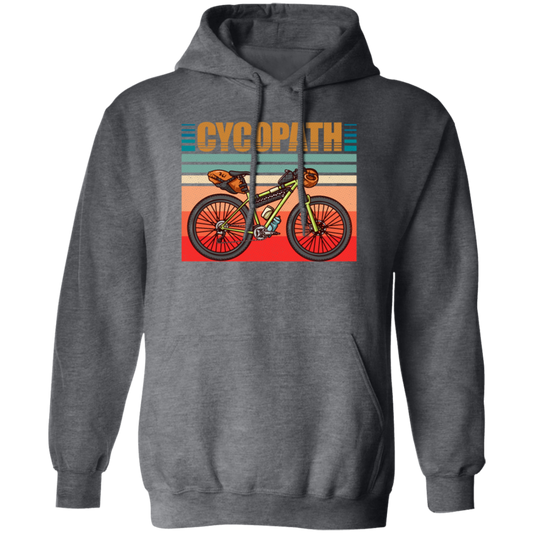 Retro Cycopath Funny Vintage Bicycle Cyclist Humor Gift