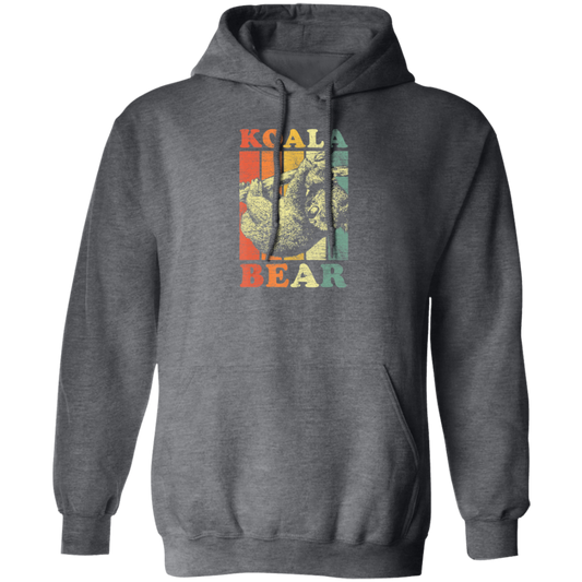 Koala Bear Vintage Retro Koala Gift Pullover Hoodie