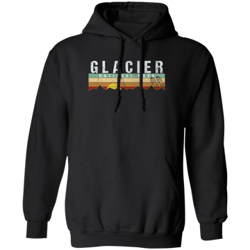 Glacier National Park, Camping Hiking, Love Glacier, Best Park Pullover Hoodie