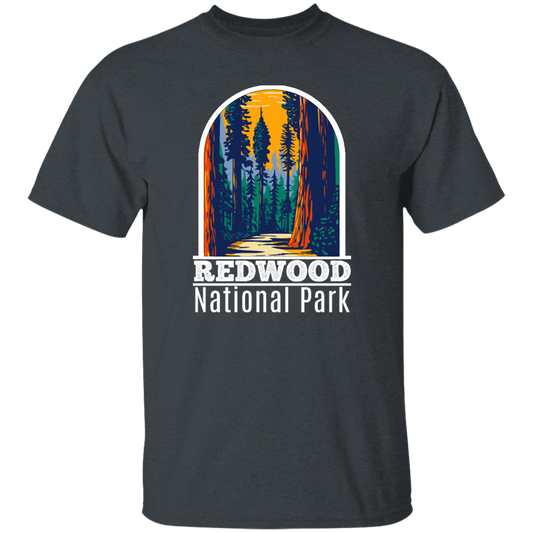 National Park Gift, Redwood Park Gift, Retro Redwood, Love National Parks Unisex T-Shirt