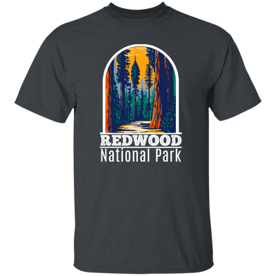 National Park Gift, Redwood Park Gift, Retro Redwood, Love National Parks Unisex T-Shirt