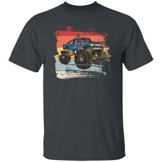 Retro Monster Truck TShirt, Gift For Monster Truck Driver