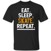 Eat Sleep Skate Repeat Skateboard Boarder Skater